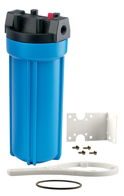 Blue Single Filter Housing Set